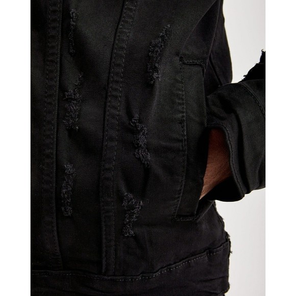 Hudson Jeans Jackets & Coats Hudson Woolf Gang Mens Black